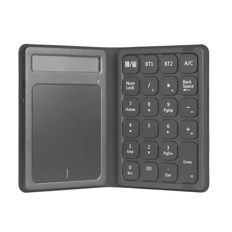 Compact 3-In-1 Wireless Numeric Keyboard With Touchpad And Calculator Function For PC Laptops-ABIU