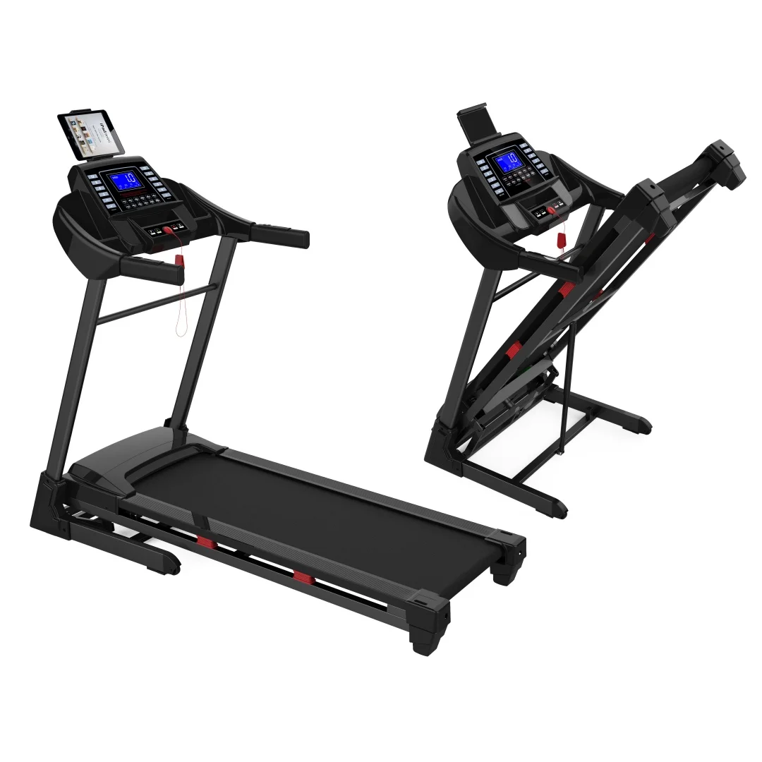 

STLF Professional Commercial Home Fitness Exercise Treadmill Multi-Function Electric Walking Pad Motor Driven Gym Equipment Trea