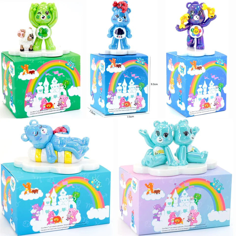 Care Bears Blind Box Cute Bear Mystery Box Collectible Figurines