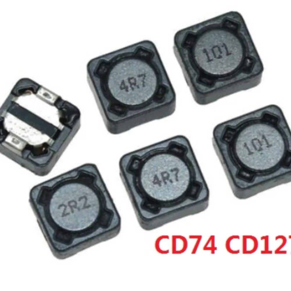 10 ชิ้น CD127/105/104/75/74/54/43/32 5D28/4D28/3D16 0650 0630 0520 1040 5040 1265 3.3/2.2/4.7/6.8/10/15/33/47/68/100uh/Mh ตัวเหนี่ยวนำ