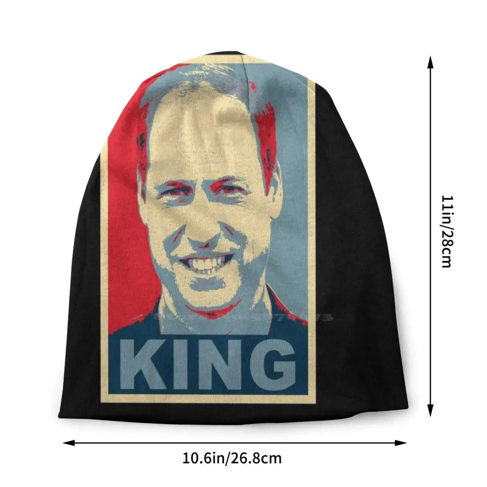 King William Hope Knitted Hat Warm Beanie Outdoor Caps Prince William Will And Kate Royal Family King William