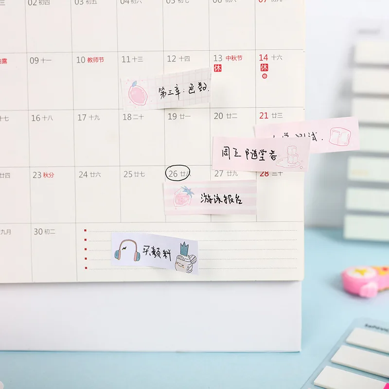 Student Index Note Stickers Ins Stickers N Keer Stickers Huisdier Waterdichte Gemak Stickers Leuke Decoratie