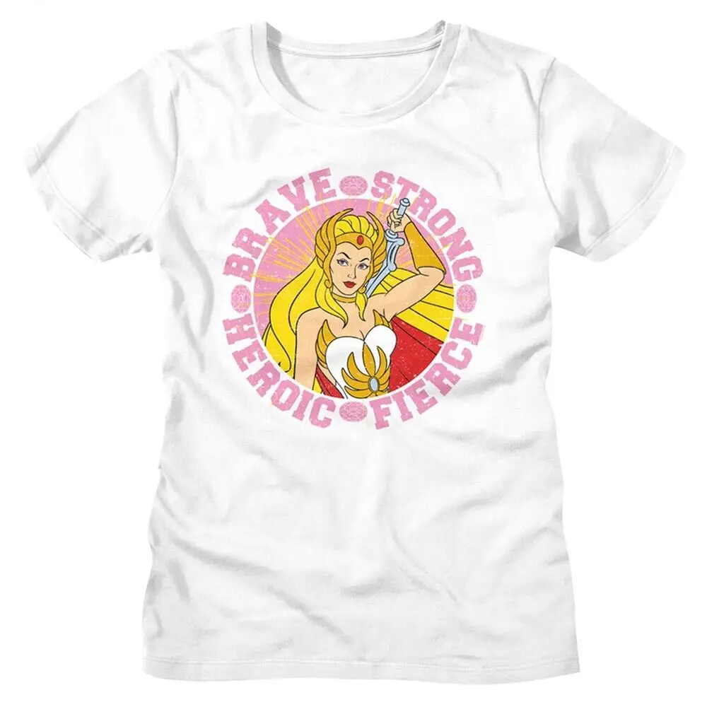 Masters Of The Universe She Ra Brave Strong Heroic Fierce Women's T Shirt