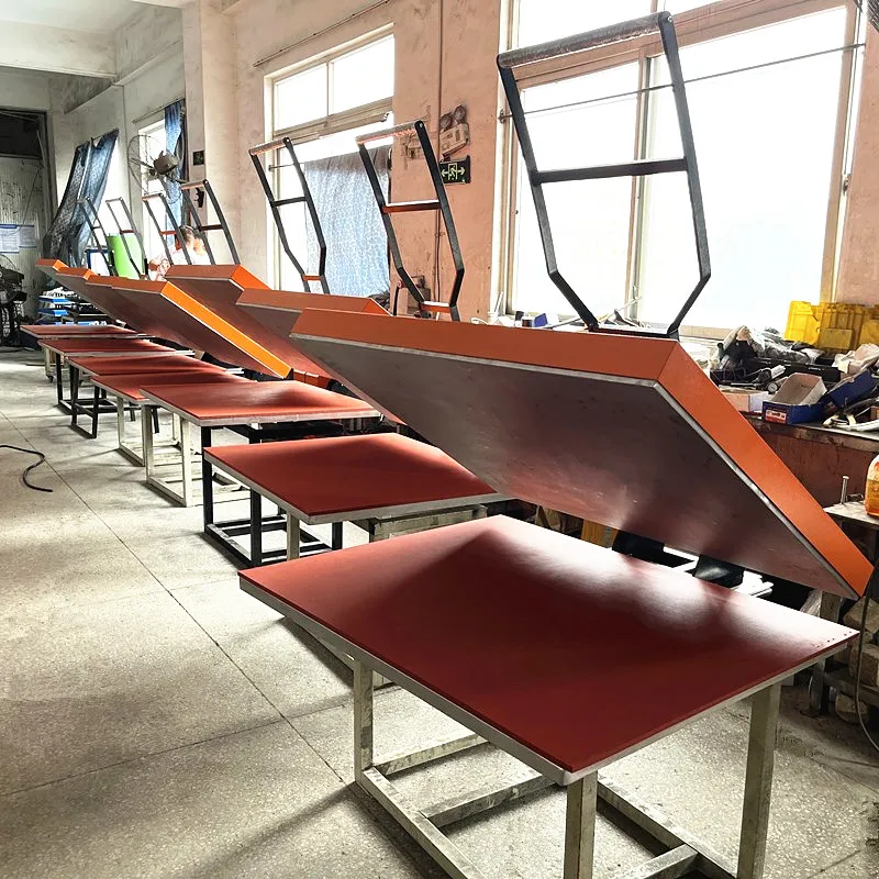 

Large Format 80 X 100 Heat Press Machine Manual Grade T Shirt Printing Flatbed Printer For Sublimation Label Usage Condition New