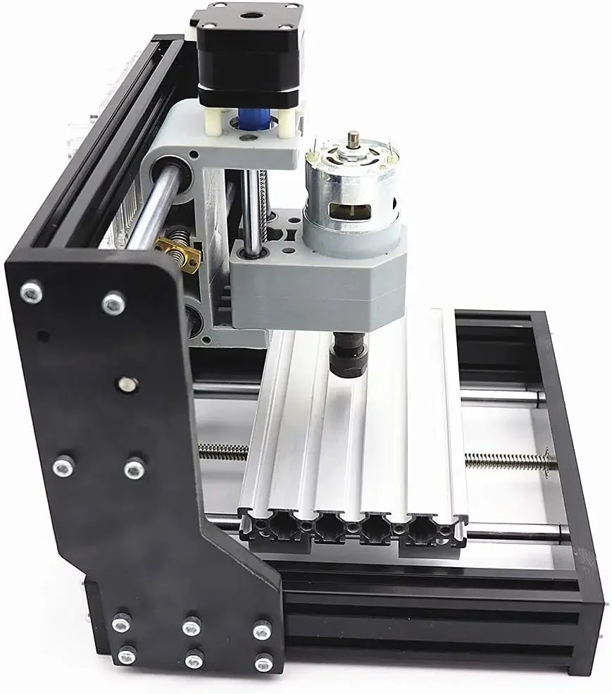 Fresatrice CNC 1610 PRO, con controller offline GRBL, mini kit router CNC fai da te da tavolo a 3 assi per incisione in PVC,