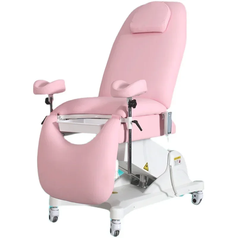 

SS Multifunctional mobile gynecological bed examination private nursing bed