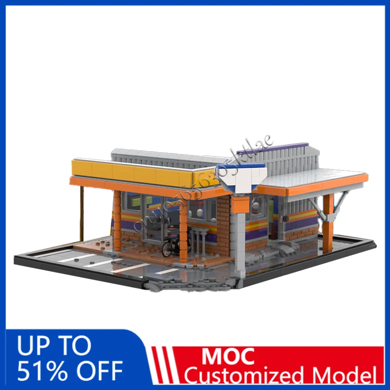 

NEW 3049 PCS City Palace Arcade Series Creative Model Building Block Bricks DIY Creative Educational Assembly Toys Birthday Gift