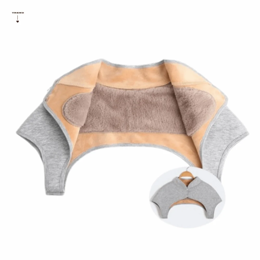 

Воротник, грелка для плеч, дышащая, удобная, защита для плеч, термоимитация кроличьей шерсти, теплый плечевой бандаж