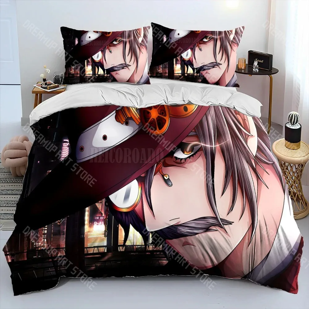 3D Printed Record of Ragnarok Anime Bedding Set for Boys Girls Duvet Cover Pillowcase Twin Queen King Full Single Double Sizes