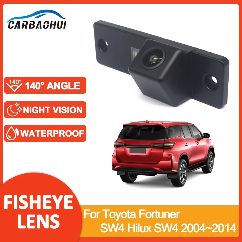 

Rear View Reversing Back up Parking Camera HD CCD Night Vision For Toyota Fortuner SW4 Hilux SW4 2004~2014