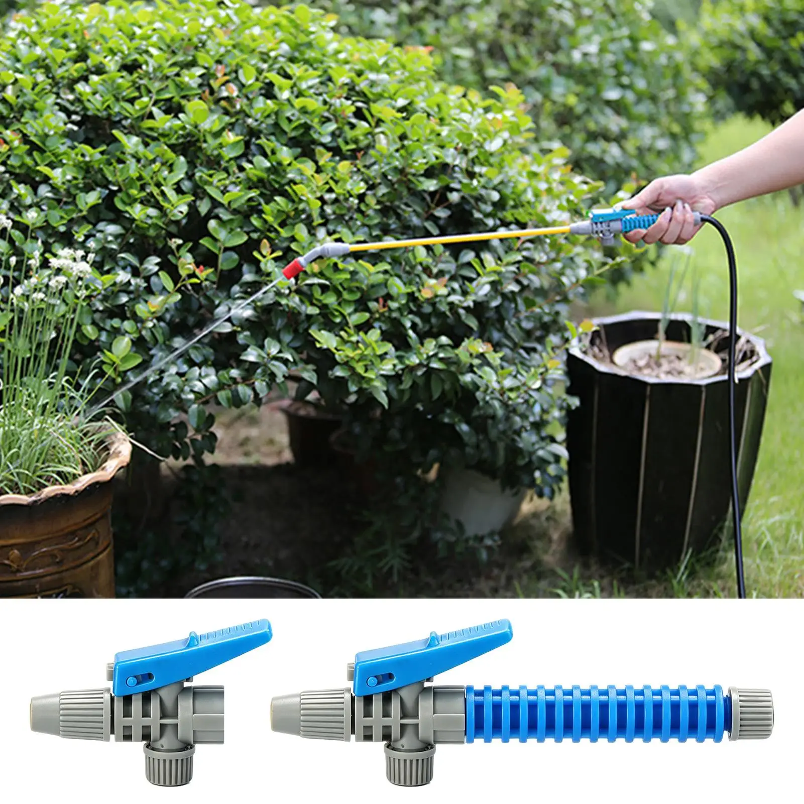 Precision Leakproof Quick Connect Pressure Sprayer Trigger Handle for Lawn Patio Home Farm Greenhouse Cleaning Spraying Planting