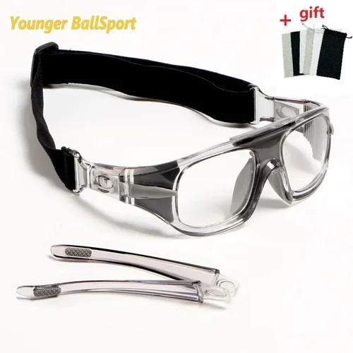 Gafas deportivas de baloncesto para miopía, gafas de fútbol anticolisión, gafas de entrenamiento extraíbles, gafas de ciclismo, lentes personalizables