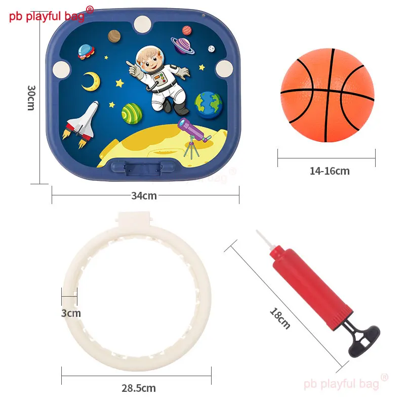 Outdoor Sports Shooting Play Basketball Hangable Wall Hanging Foldable Children's Basketball Rack Indoor Leisure Toys TG50