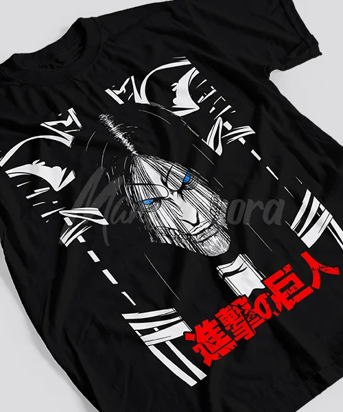 

T-shirt For Anime Attack on Titan Fundador rostro en las sombras