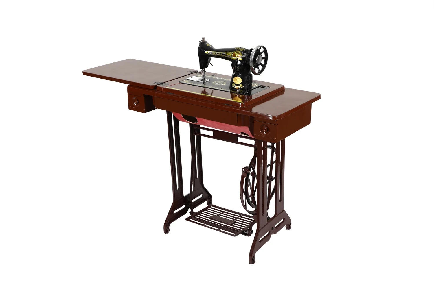Household sewing machine JA2-1 has foot pedals