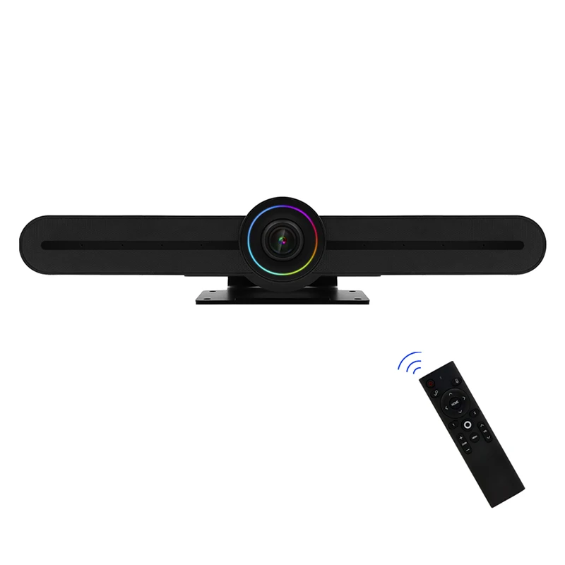 Ultra HD Wide Angle 4K EPTZ USB Webcam Auto Framing Conference Camera All in one Video Soundbar Video Conferencing System