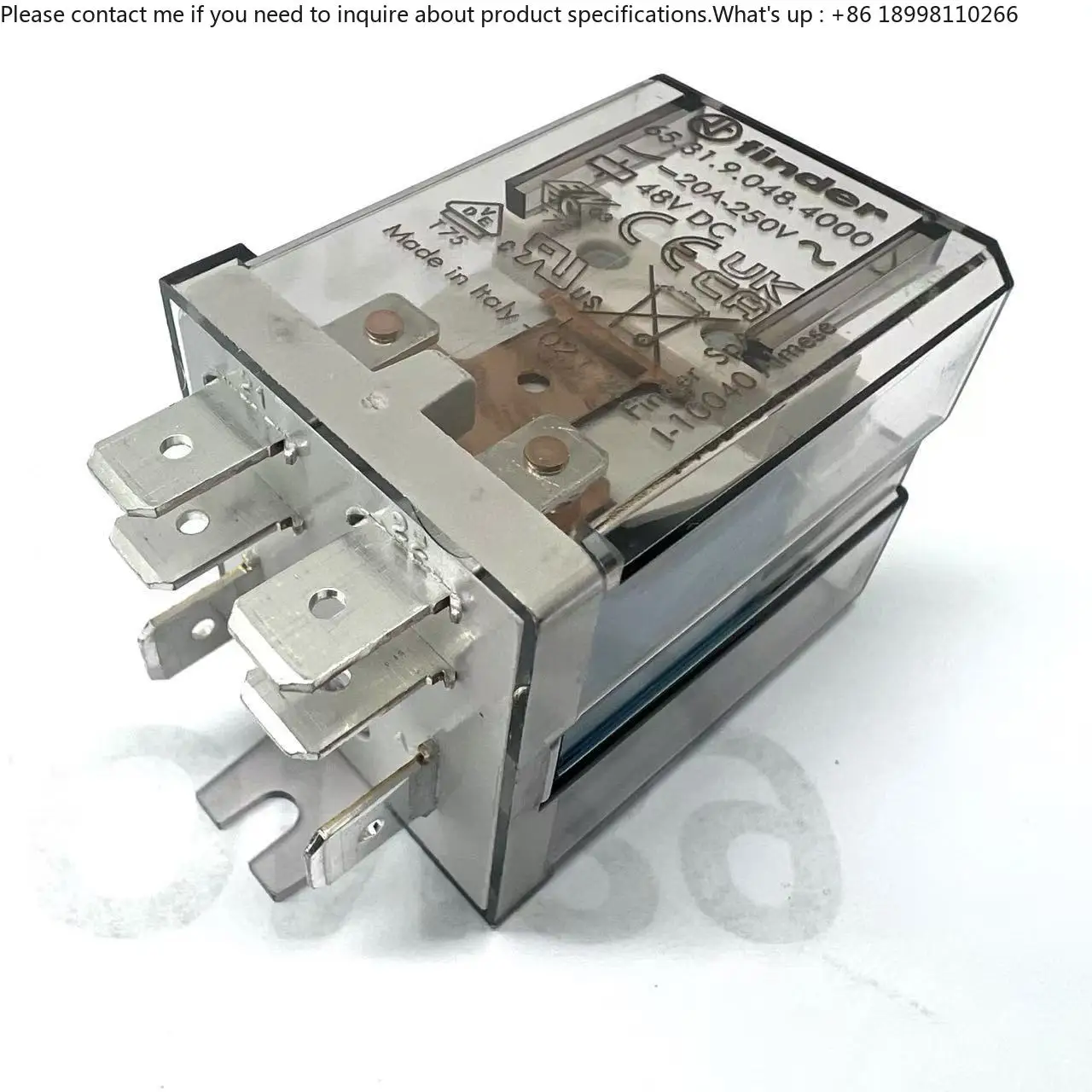 Linde Forklift Spare Parts Relay 7916299078 Replacement Component for Linde 116 Series Warehouse Handling Forklift