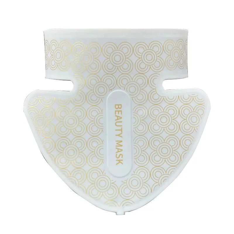 Siliconen nekrimpel Huidverzorgingsapparaten Huidverstrakking LED-nekmasker Hals Roodlichttherapieapparaat Esthetiek Gezichtsbehandelingsapparatuur