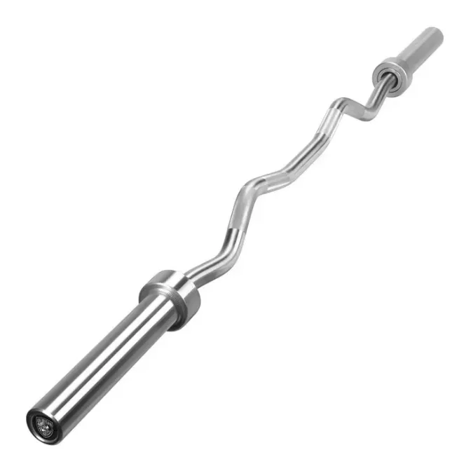 Hot Selling Steel and Iron Fitness Equipment 20kg Barbell Squat Safety Bar and 15kg Weightlifting Bar for Home Gym Fitness