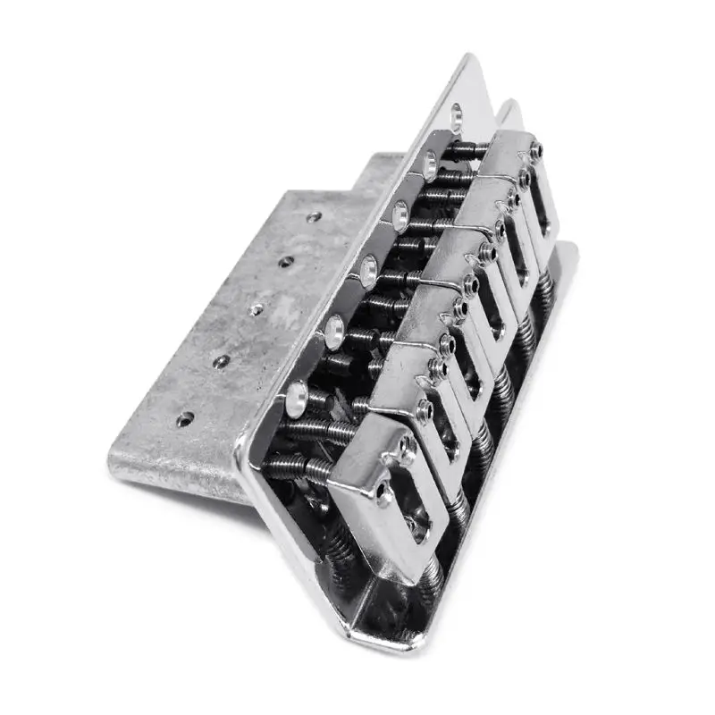 6 Strings Guitar Bridge Saddle Tailpiece For Electric Guitar Standard Tremolo Bridge Set Musical Instrument Accessories