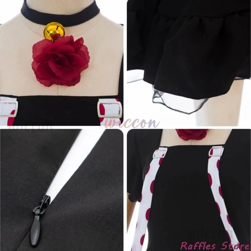 CyAnime Tokyo Ghoul Juuzou Suzuya Cosplay Dress Costume Halloween Suit For Women Men Outfit Carnival Party Wig Accessories