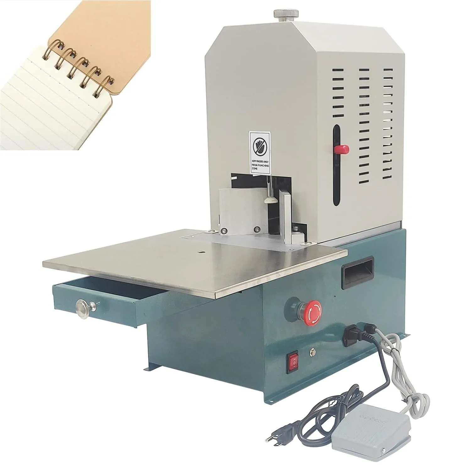 Electric Business PVC Card Condition with PLC Motor Paper Cutting Electric Book Round Corner Cutter Machine