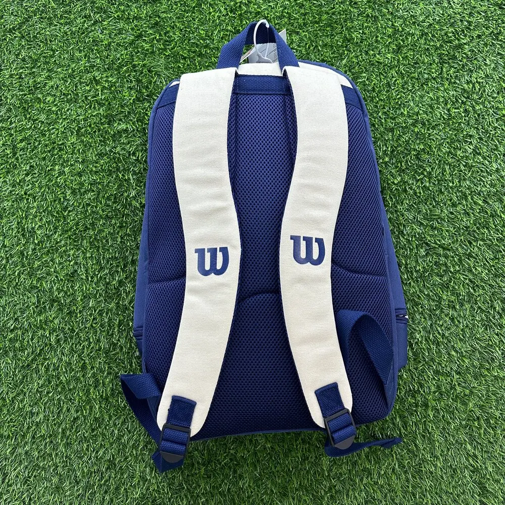 Wilson Backpack Little Bear Printed Specialized Tennis Racket Bag For Teenagers Fashionable Minimalist Tennis Diagonal Cross Bag