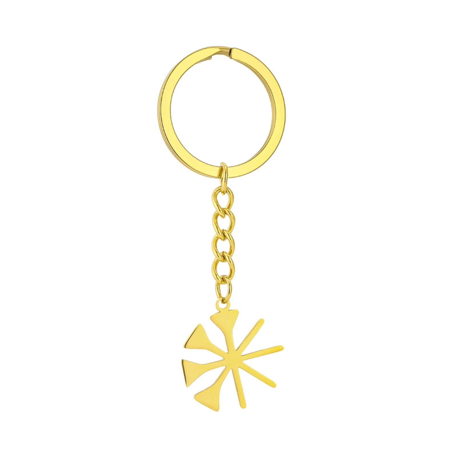 Anhänger mit dem yazidischen Lalish-Symbol, Schlüsselanhänger für Männer und Frauen, Talisman-Schmuck, Geschenk – Detail 1