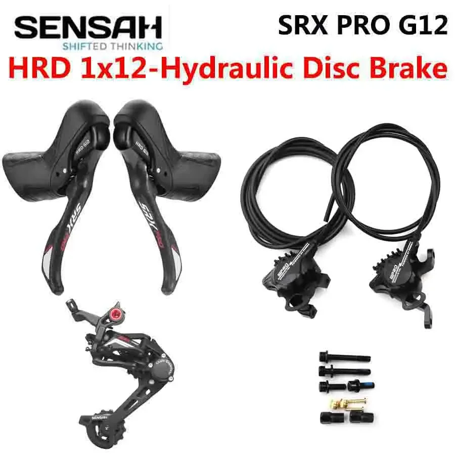 SENSAH SRX PRO HRD G12 1x12 Speed Hydraulic Disc Brake Dual