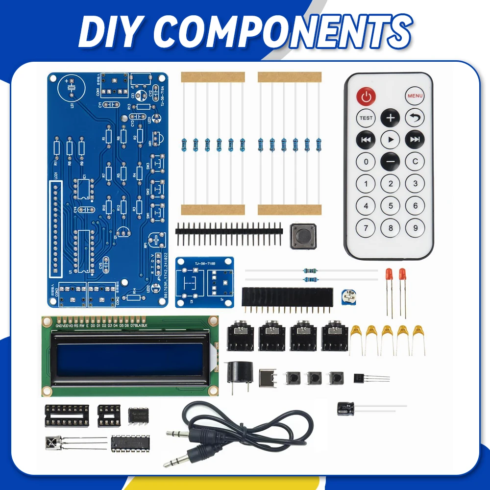 DIY Dekoder telegraficzny dla symulatora telegrafu Morse'a z wyświetlaczem cyfrowym Zestaw do produkcji elektronicznej Projekt lutowania DIY — zdjęcie produktu 6