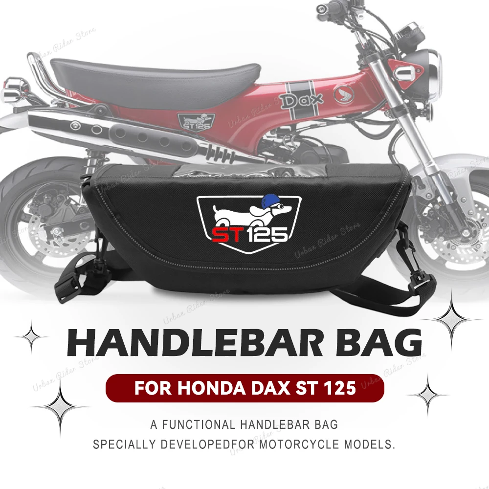 Bolsa de viaje para manillar de motocicleta Honda Dax st 125 dax st 125, bolsa de almacenamiento para manillar impermeable y a prueba de polvo