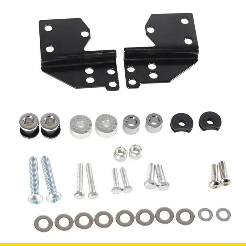 SZCH Rear Docking Hardware for 1997-2008 Motorcycle Modification Accessory Replace 53803-06 Detachable Docking Hardware