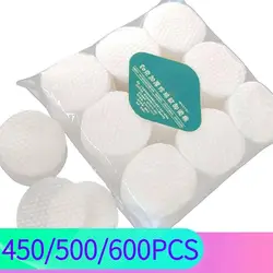 450/500/600Pcs Disposable Makeup Cotton Wipes Soft Remover Pads Facial Cleansing Paper Wipe Cosmetic Pads