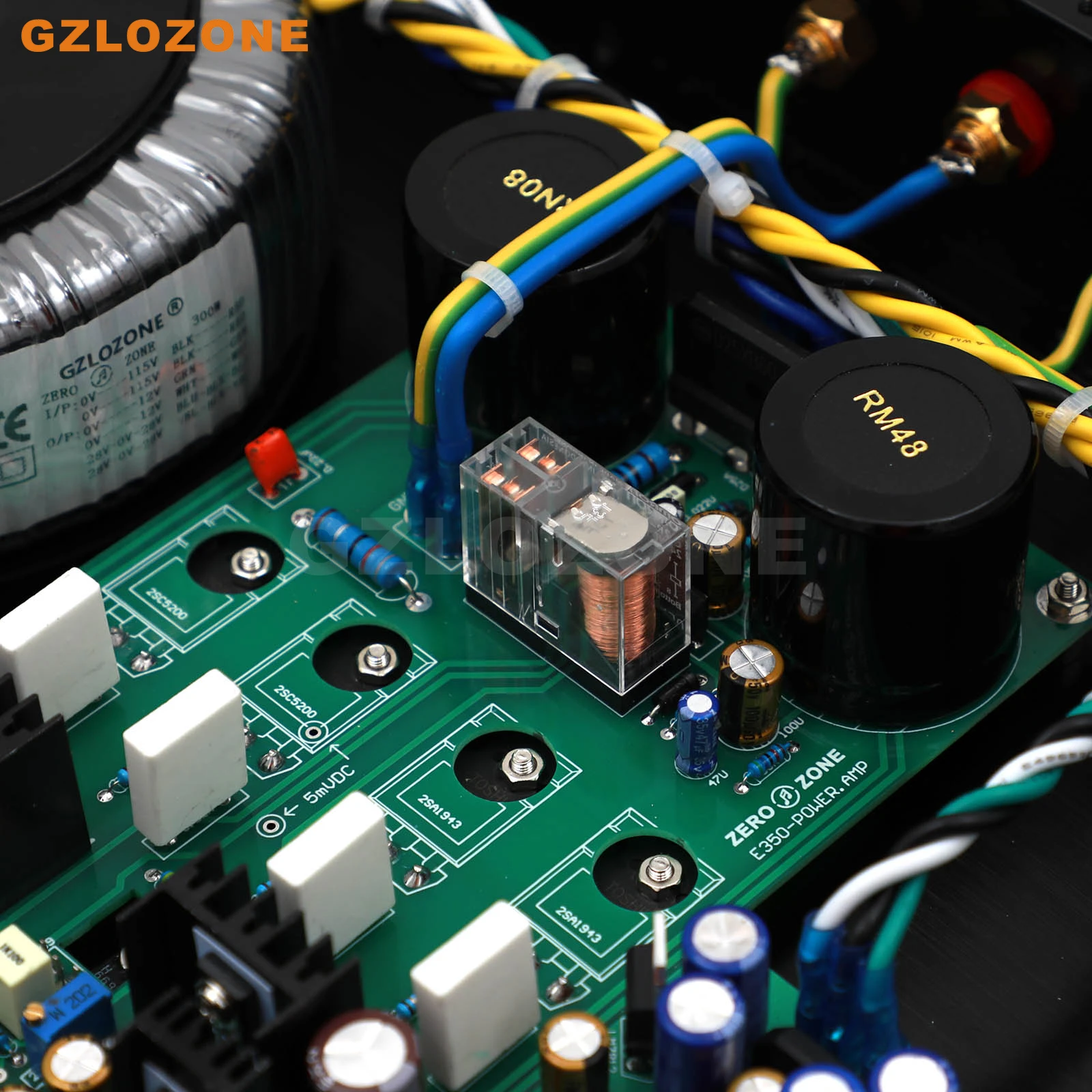 HIFI Remote C3810(Reference C3850)+E350 Preamplifier+Power Amplifier Integrated Amplifier Base On Accuphase Circuit 75W+75W