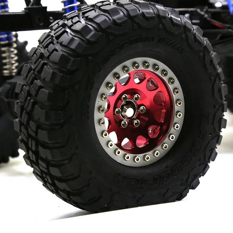 12 مللي متر/15 مللي متر/17 مللي متر 4 قطعة المحور توسيع مسدس عجلة محول ل 1/10 RC الزاحف سيارة TRX4 RC4WD D90 D110 محوري Scx10 90046 catRC
