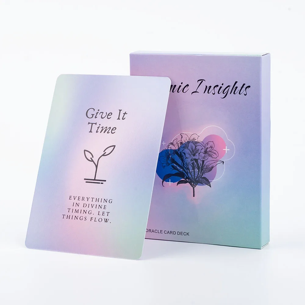 Oracle Cards Cosmic Insights A 41 Card Deck for Daily Life Clarity English Version 10.3*7.3cm Fate Divination Prophecy Card