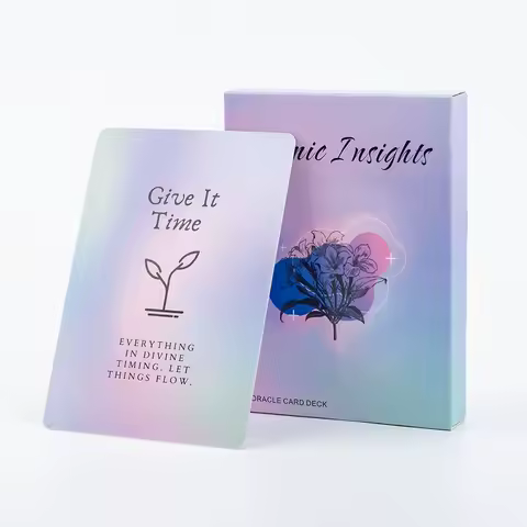 Oracle Cards Cosmic Insights A 41 Card Deck for Daily Life Clarity English Version 10.3*7.3cm Fate Divination Prophecy Card