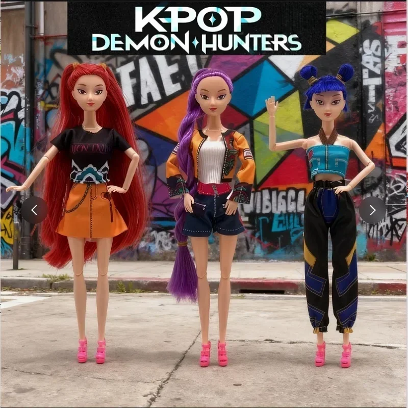 حار Kpop شيطان الصيادين العمل. لعبة الشكل. ديربيز. نمر. رومي ميرا زوي. دمية تمثال سوسي. لمحبي هدايا عيد الميلاد ﻿