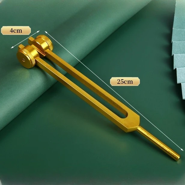 25CM Tuning Fork 128HZ Sound Healing Tuning Fork Meditation Stainless Steel Forks Relaxation Percussion Musical Instruments view 3