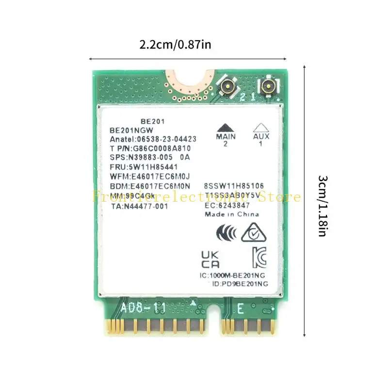 G8DB WIFI 7 شبكات محول 5800MBPS السرعة المتوافقة مع بوتوث 5.4 الاتصال 2.4G