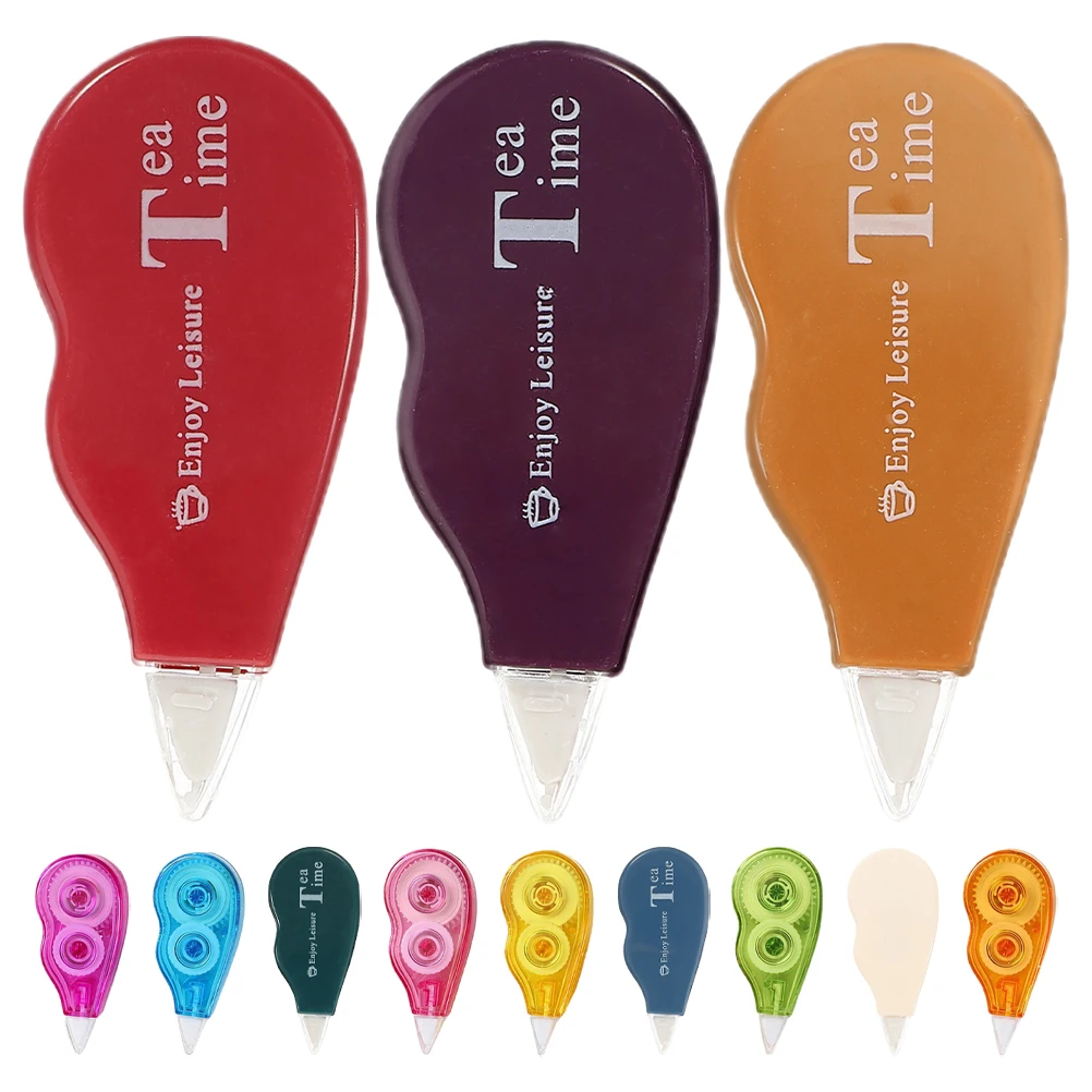

12pcs Correction Tape Modification Belt Suit Student Supplies Portable Classroom Use Quick Error Correcting Tools for Students