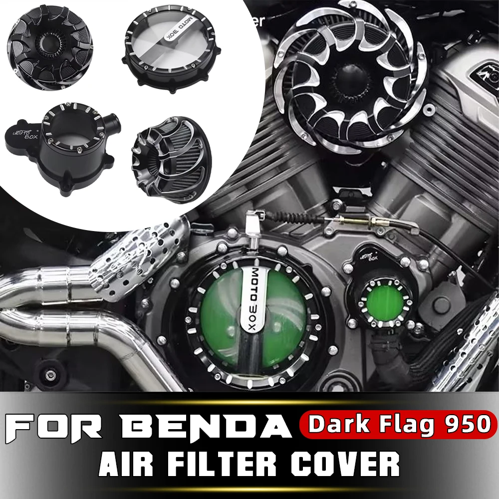 

BENDA Dark Flag 950/500 ChinchiIIa 500/Napoleon bob 500 Transparent Clutch Cover Air Filter Engine Water Pump Cover