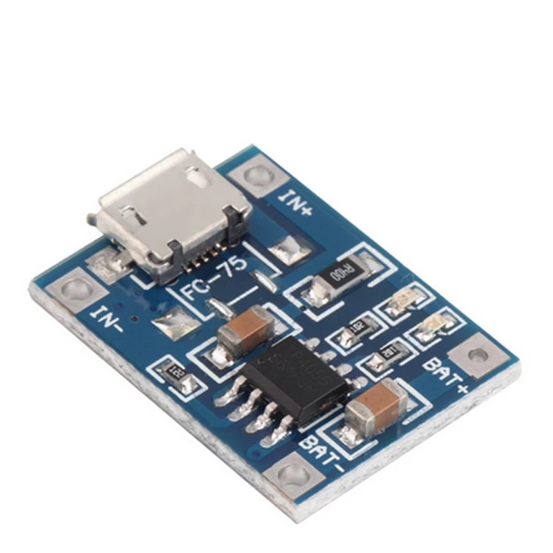 Mini Micro Type-c USB 5V 1A 18650 TP4056 Lithium Battery Charger Module Charging Board With Protection Dual Functions 1A Li-ion