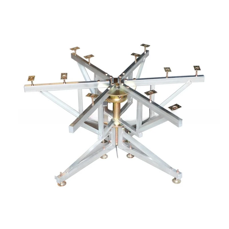 Exquisite electric floor stand with turntable, large load for dining table, automatic rotating table, remote control for forward