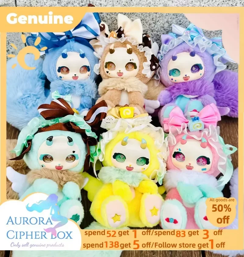 

Genuine Boboco Sweetheart Party Series Daytime Dream 500% Ellie Cat Anime Figure Trendy Collectible Blind Box Model Girls Toy