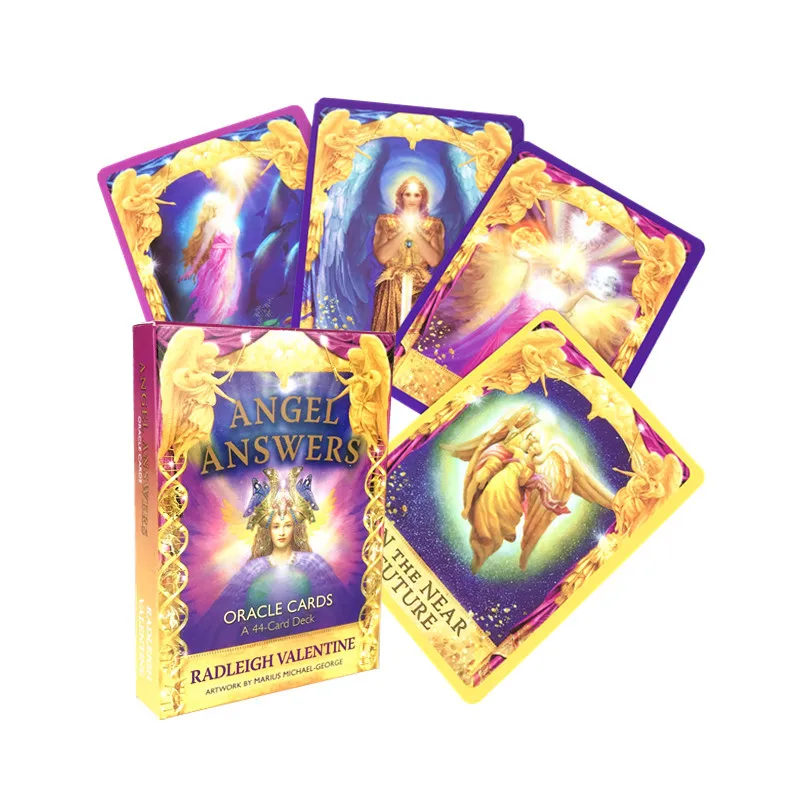 Answer Oracle Cards Prophecy Divination Angel Tarot Deck 44. Tarot Sheet Card Deck Przyjaciel Rozrywka Impreza Gra planszowa z PDF