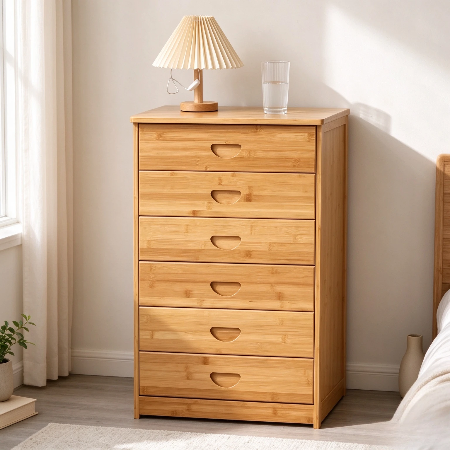 Nordic Multi Layer Storage Cabinet with Drawers, Children's Underwear Organizer and Nightstand for Bedroom and Living Room