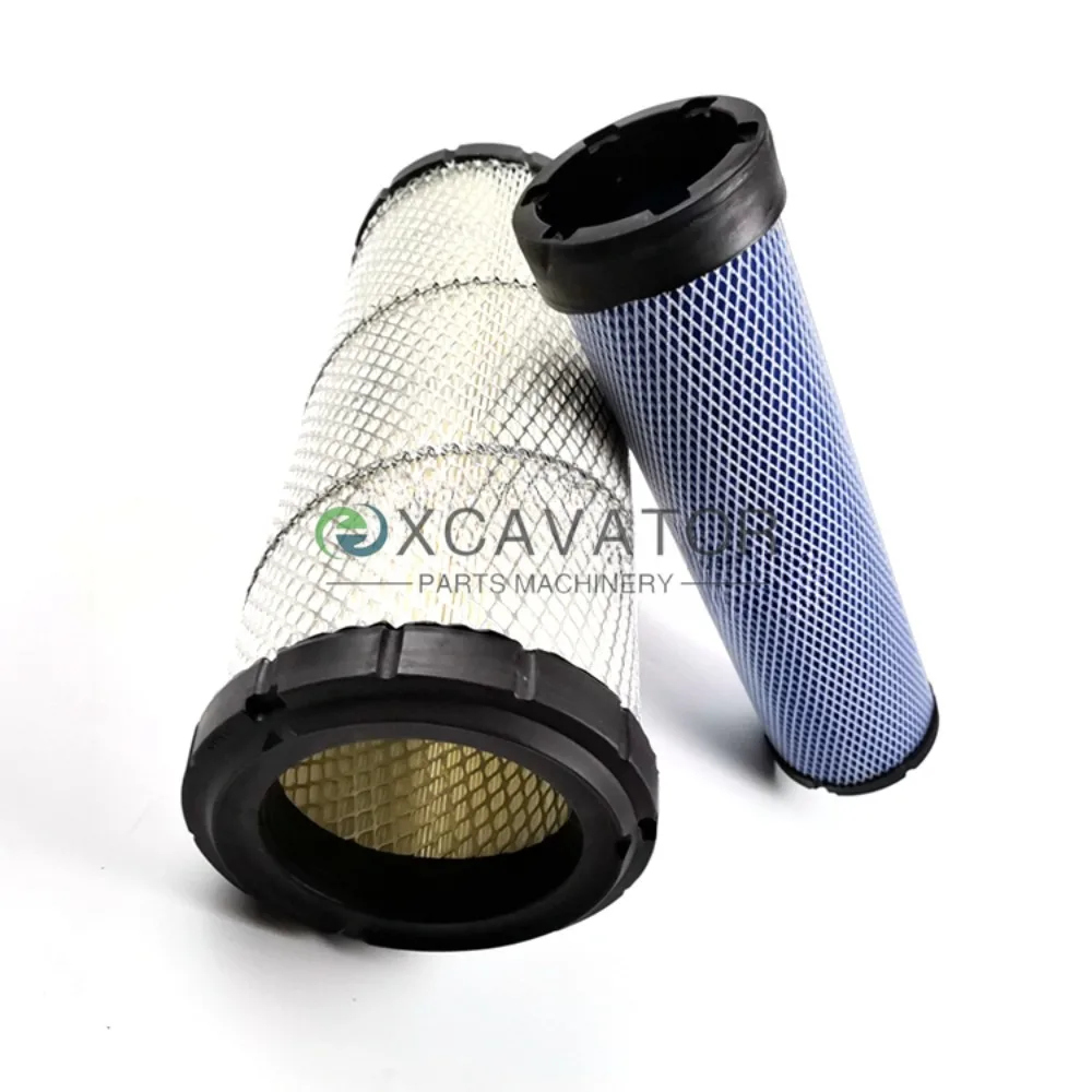 For Hitachi EX60-2 EX60-3 EX70 70-3 5 Excavator Accessories Air Filter Air Filter Element Filter High Quality Accessories