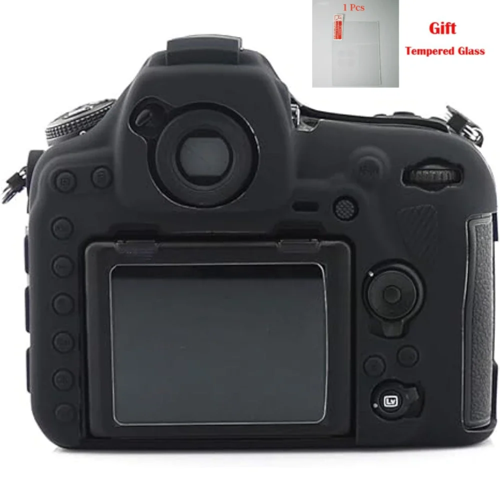 

Camera bag Body Cover Protector Silicone Case For Nikon D850 large single protective sleeve + free tempered film