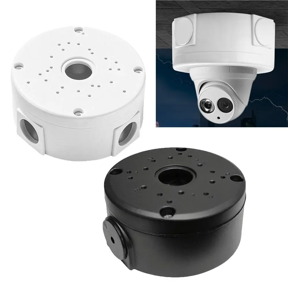 

Wall Space Stand CCTV Camera Junction Box Universal Plastic Surveillance Dome Brackets Waterproof Cable Deep Base